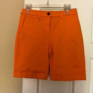 Boden orange shorts